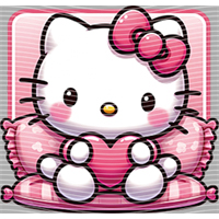 Hello kitty- HKE208
